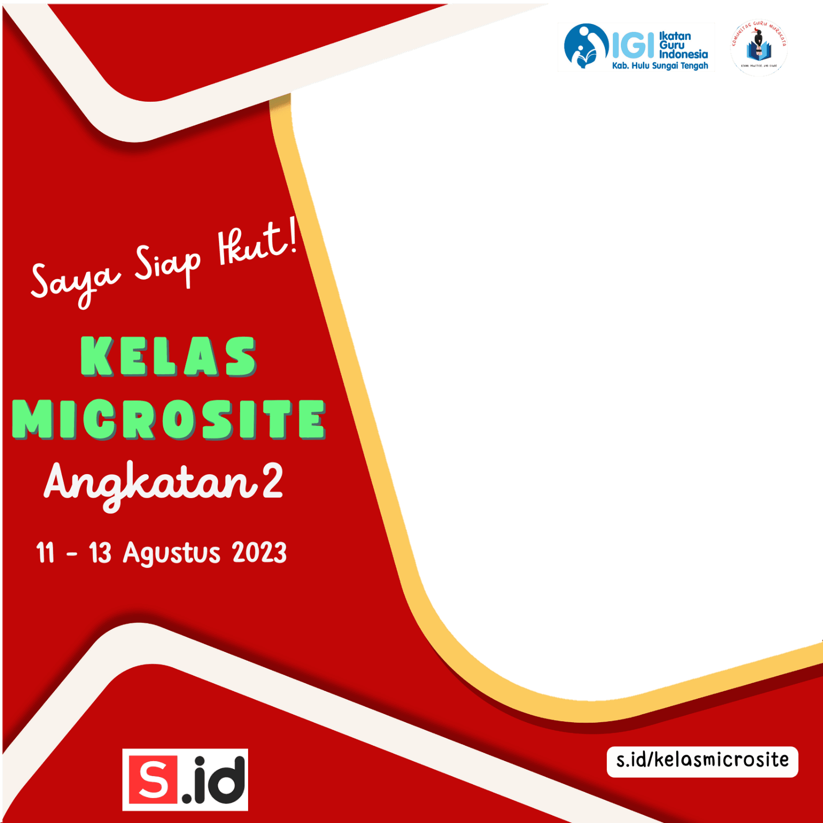 Kelas Microsite Angkatan 2