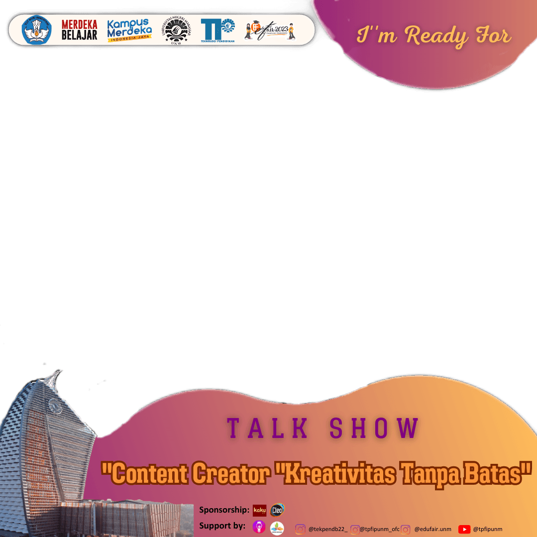 T*****nTalk Show "Content Creator, Kreativitas Tanpa Batas"