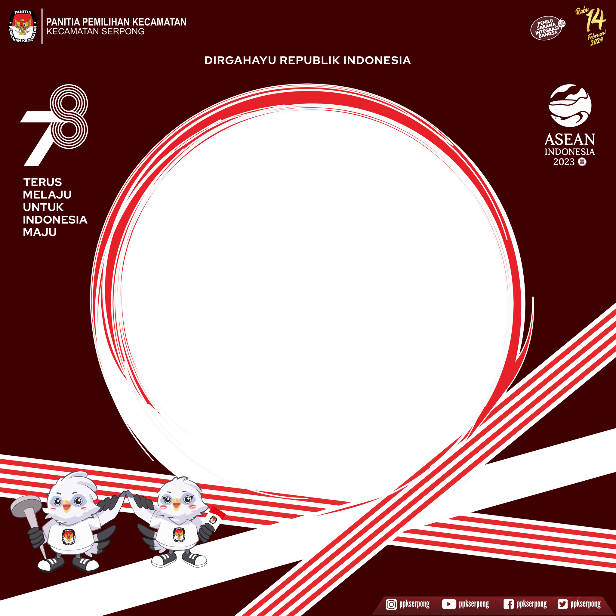 Dirgahayu RI - 78 - PPK Serpong