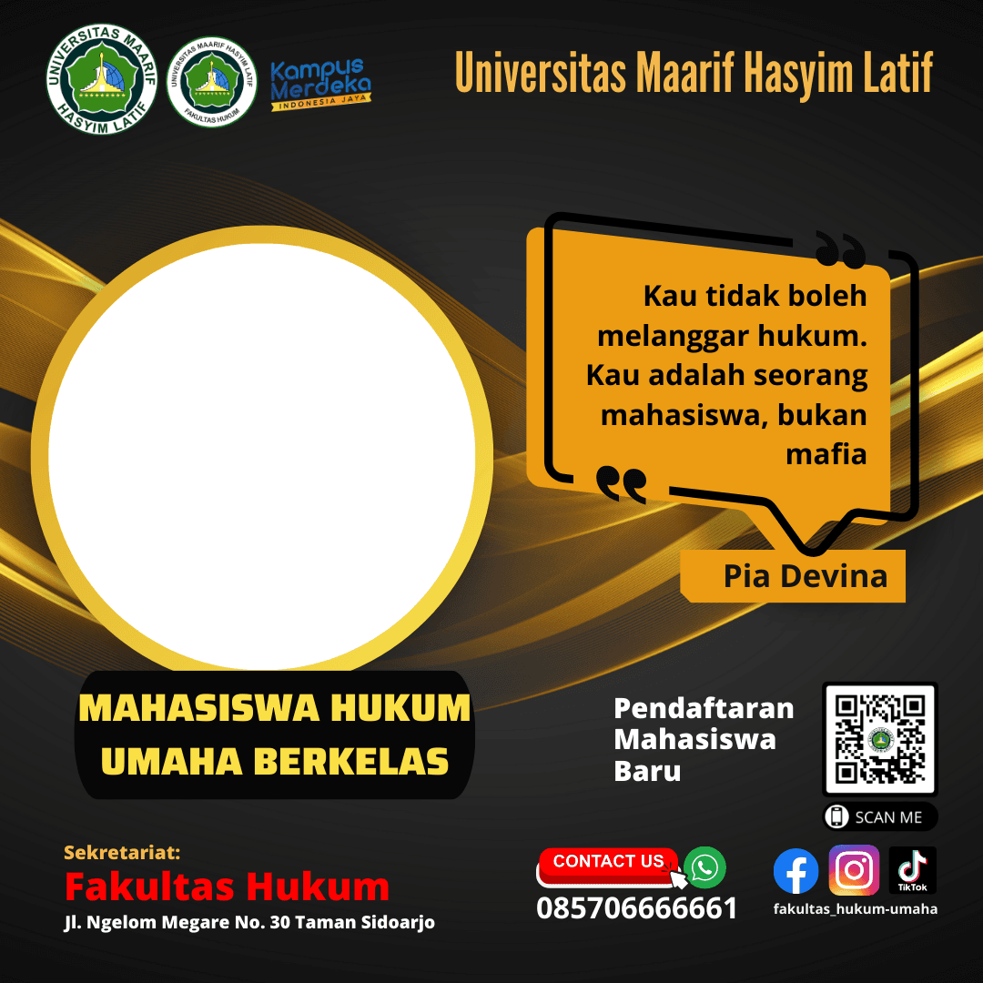 Mahasiswa Hukum Umaha