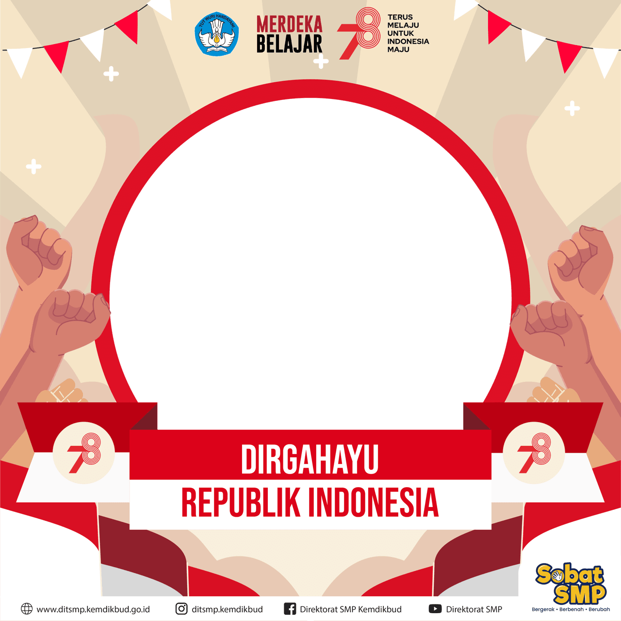 T*****n HUT ke-78 RI - Direktorat SMP