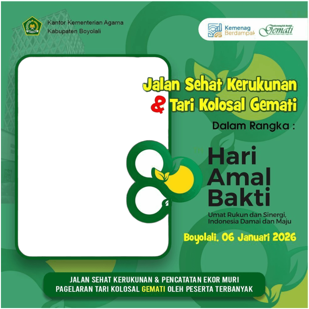 Jalan sehat sehat kerukunan