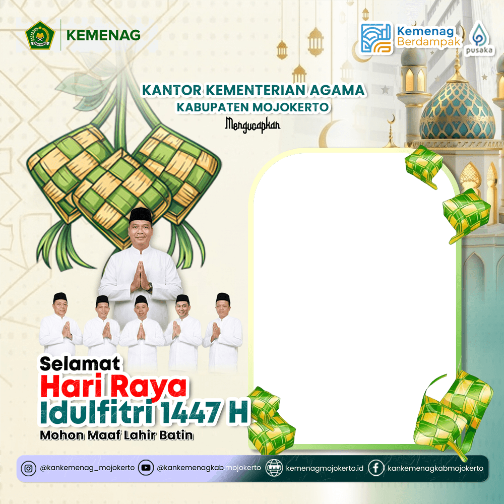 IDUL FITRI 1447 H KEMENAG KAB. MOJOKETO 
