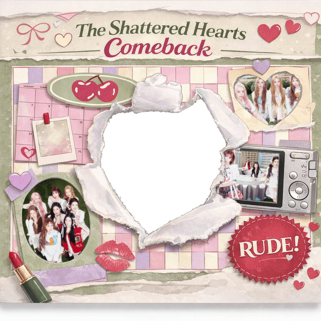 The Shattered Hearts : RUDE!