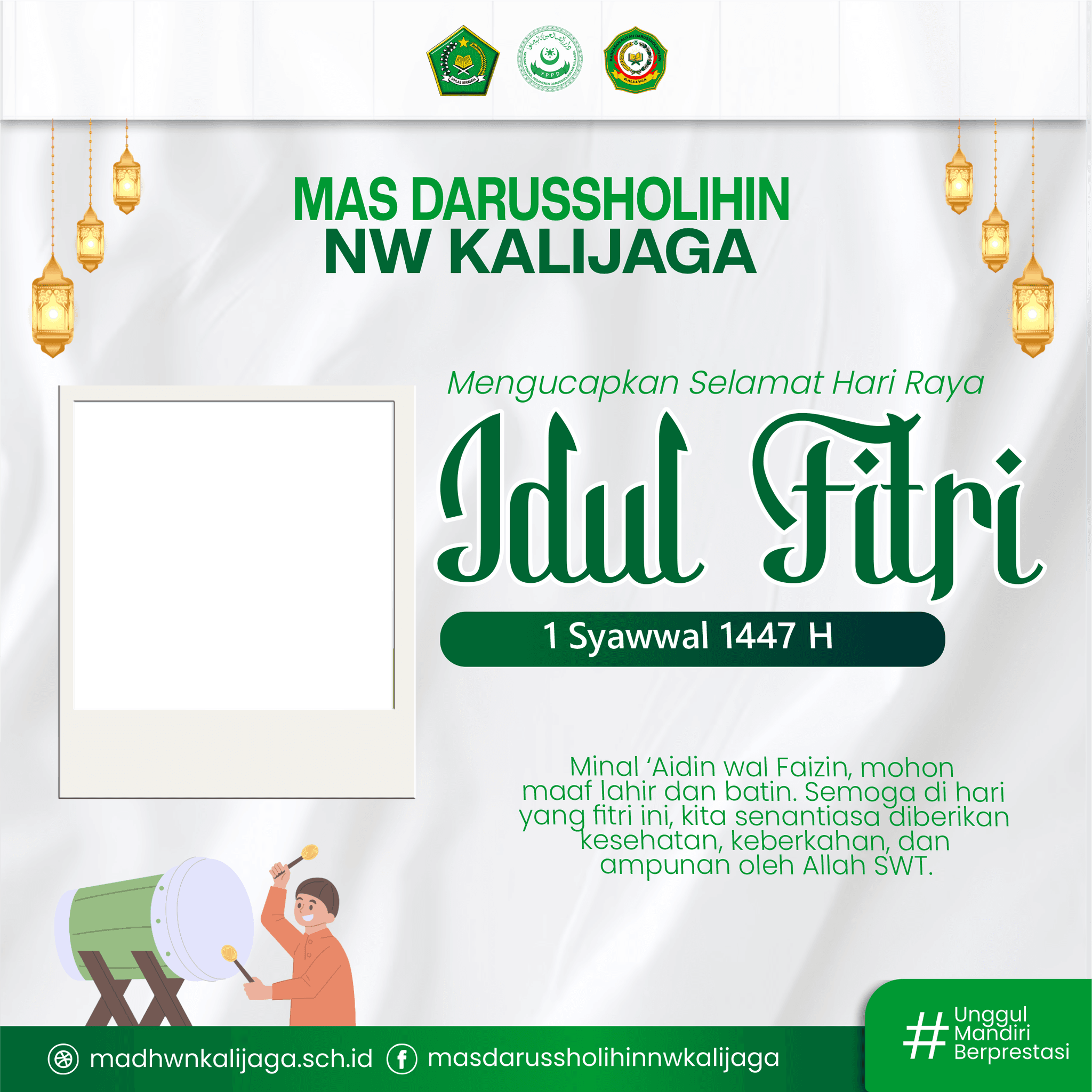 UCAPAN SELAMAT HARI RAYA IDUL FITRI 1447 H