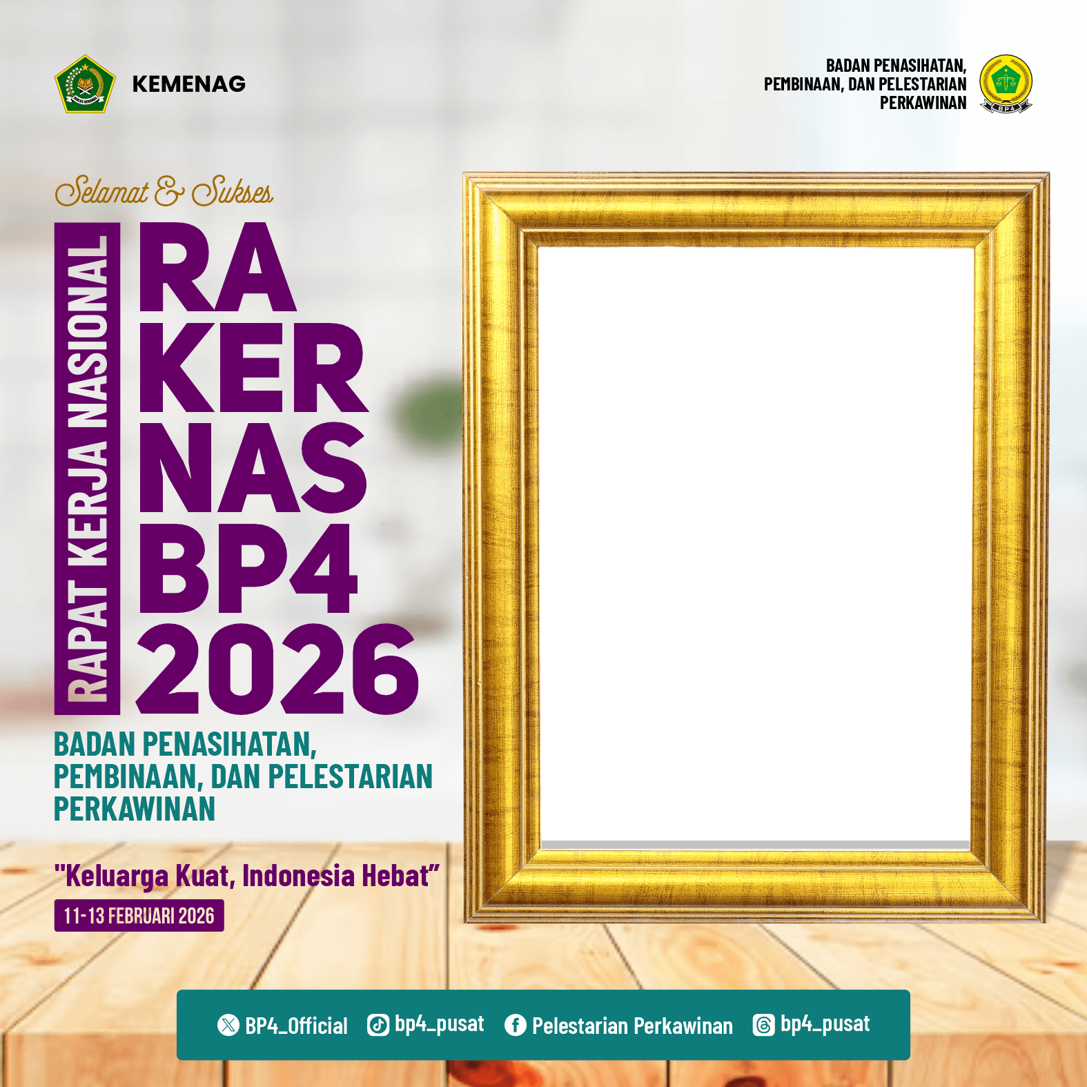 Rakernas BP4 Tahun 2026