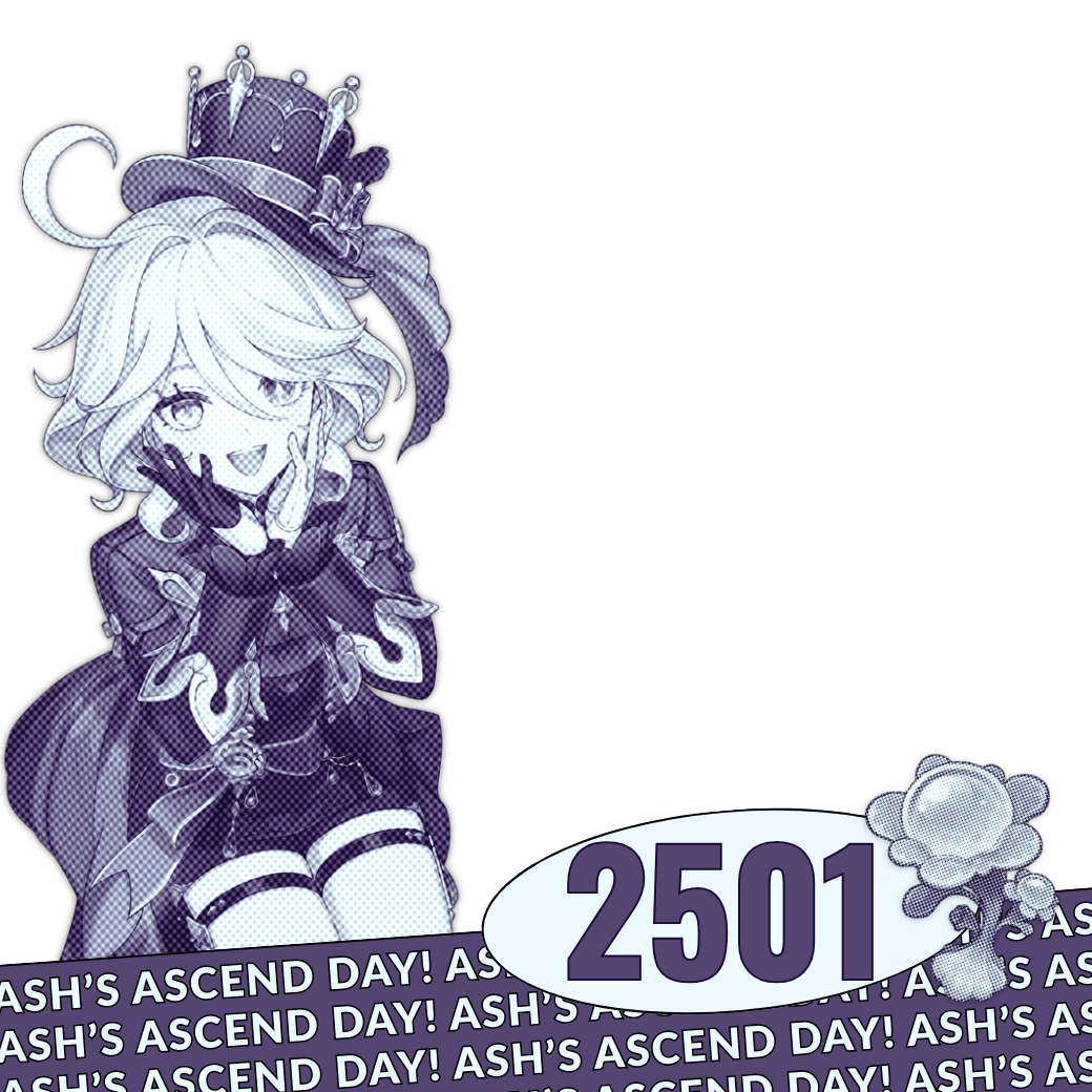 ASH'S YURIFUL DAY