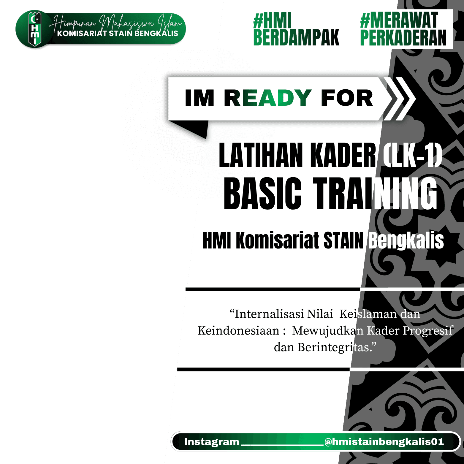 Basic Training LK1 KOM. STAIN BKS