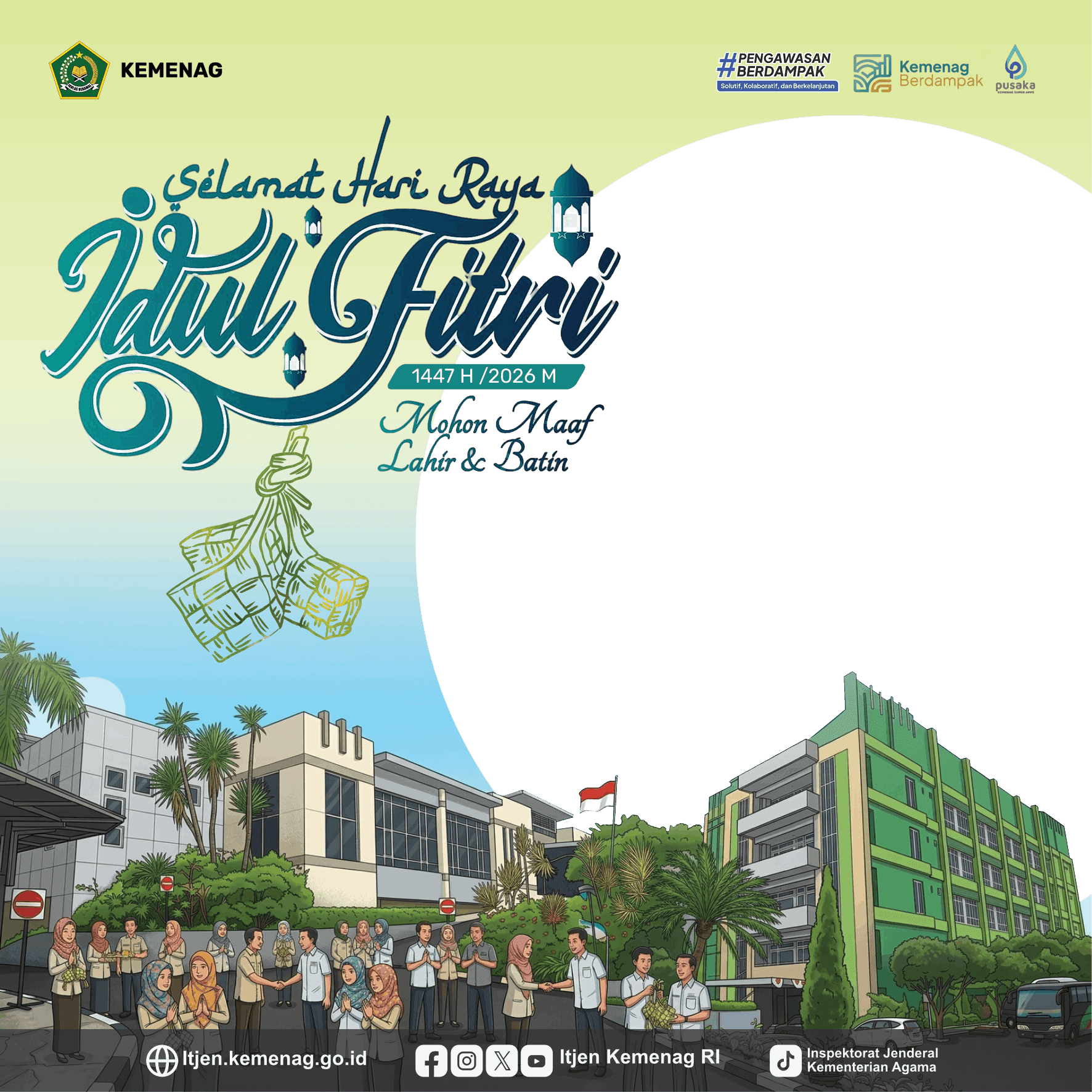 Idulfitri 1447 H/2026 M Itjen Kemenag