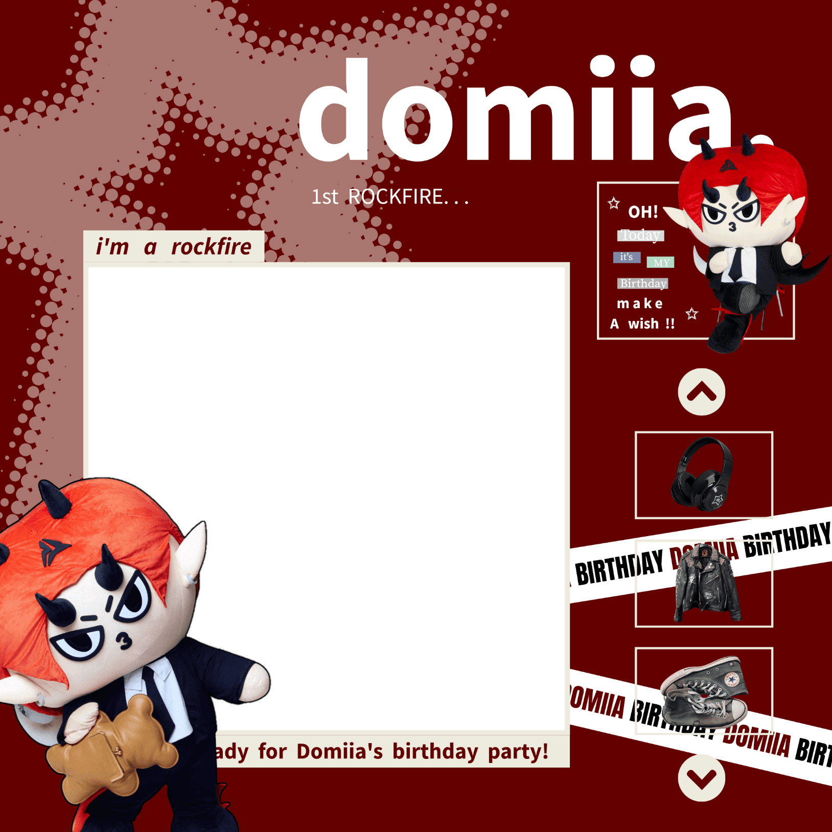 DOMIIA 1ST ROCKFIRE BDAY