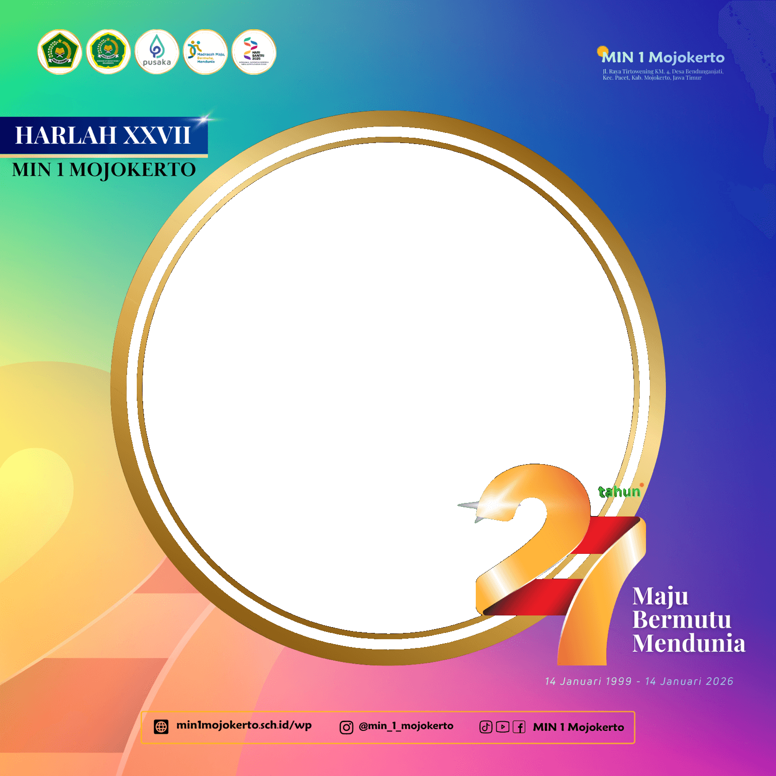 Harlah XXVII MIN 1 Mojokerto