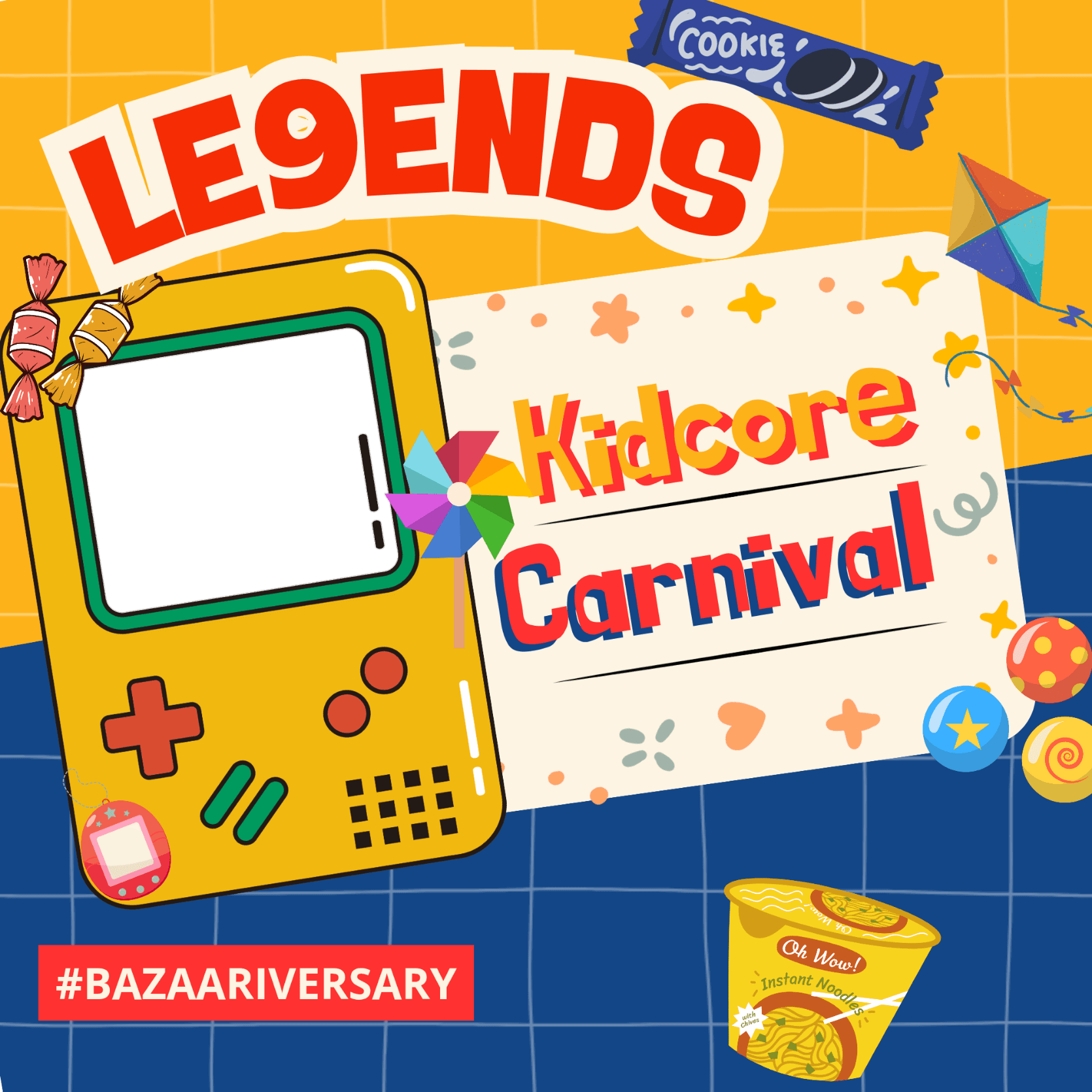 LE9ENDS BAZAARIVERSARY: Kidcore Carnival