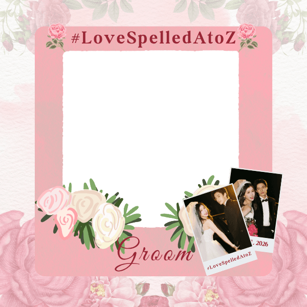 Groom #LoveSpelledAtoZ