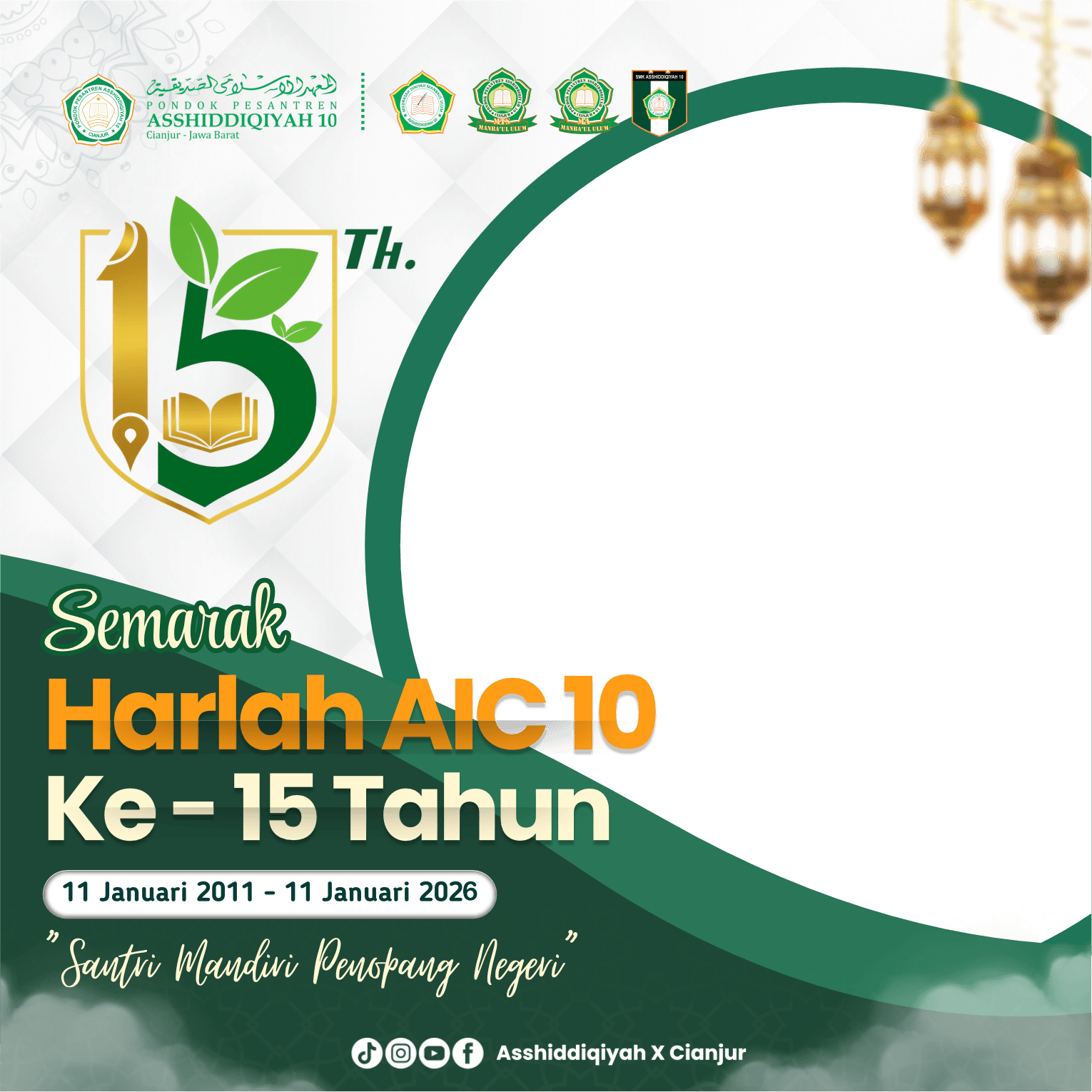 SEMARAK HARLAH AIC 10 KE-15