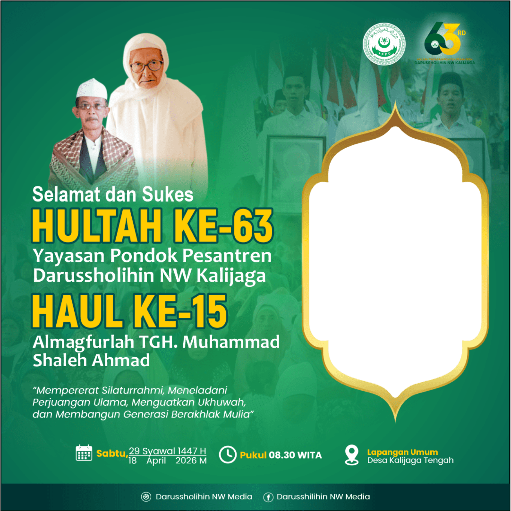 Hultah ke-63 & Haul ke-15