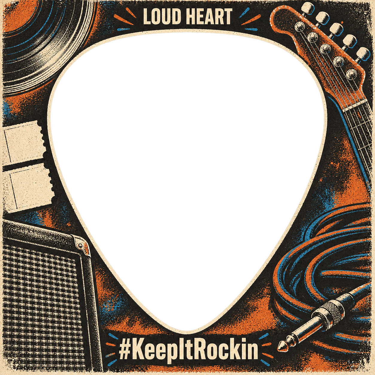 Heart on the Amp