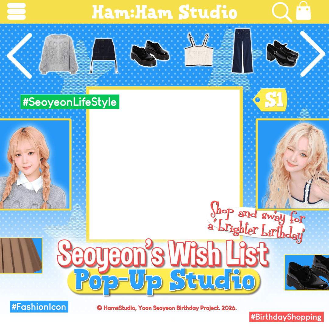 Seoyeon’s Wish List Pop-Up Studio