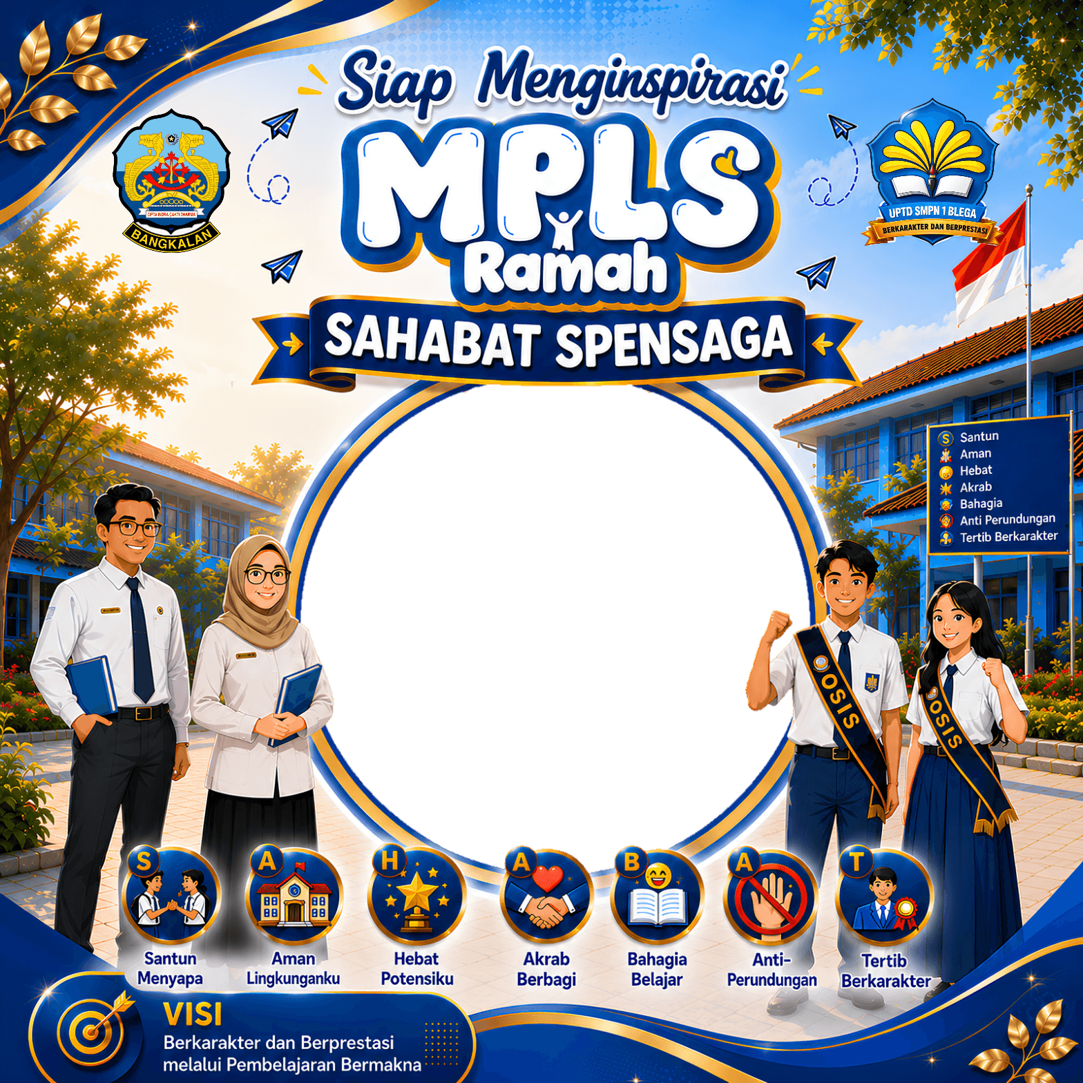 Siap Menginspirasi MPLS RAMAH Sahabat Spensaga 