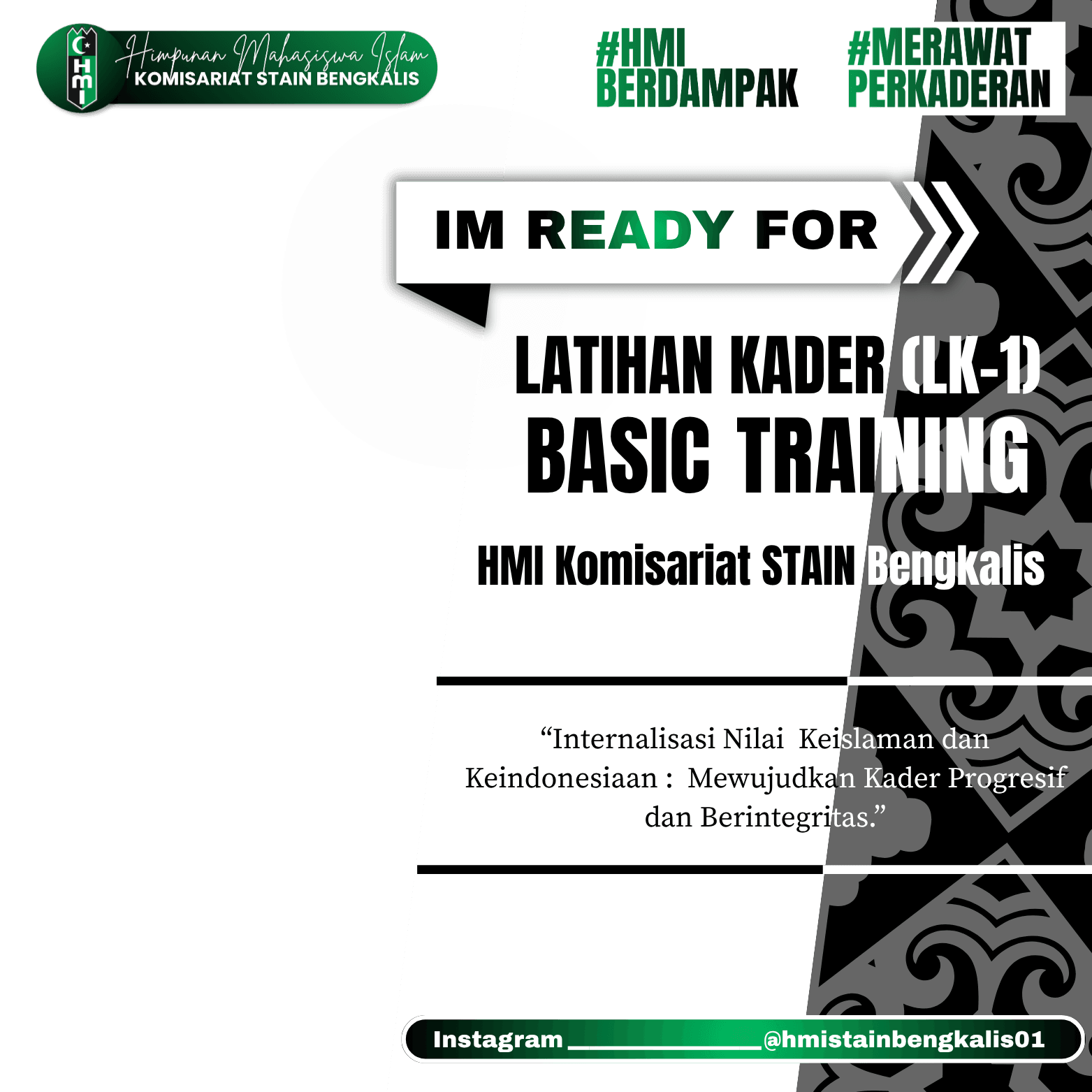 Basic Training LK1 KOM. STAIN BKS